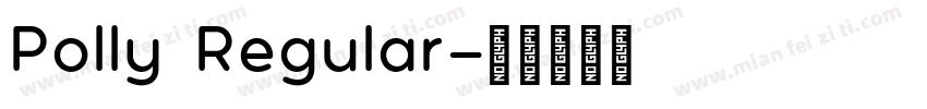 Polly Regular字体转换
